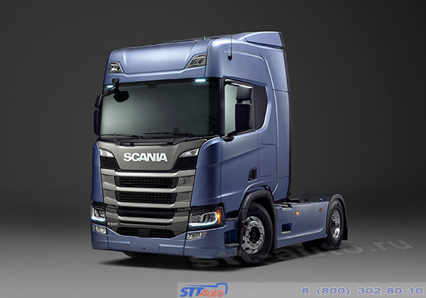 новый магистральный тягач scania r/s