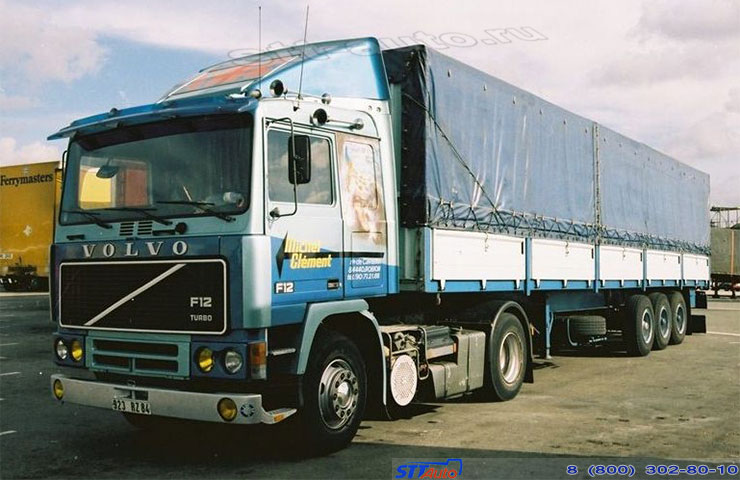 volvo f12 тягач