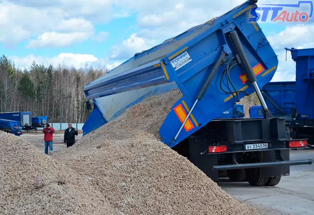 Самосвал Тонар-952362 с боковой разгрузкой самосвал тонар 952362