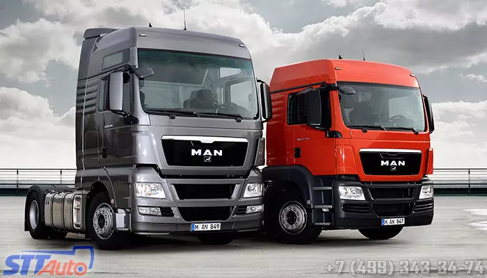 Седельные тягачи MAN TGX 18.540 и MAN TGS 18.440