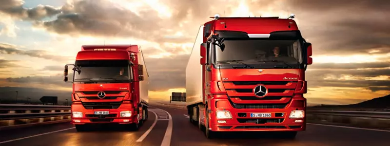 Седельные тягачи Mercedes Actros (Актрос) и Axor (Аксор)