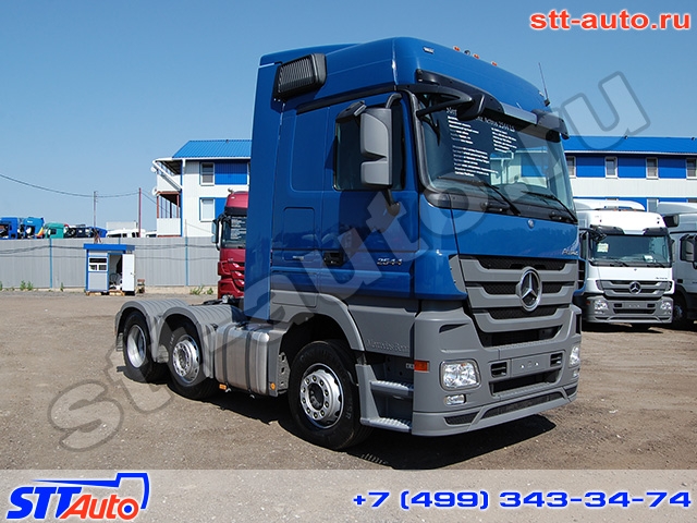 Купить Мерседес Актрос 2544 с кабиной Megaspace в лизинг, trade-in и кредит