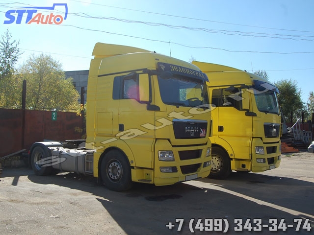 Продажа тягачей с пробегом MAN TGX 18.440 2009 года в лизинг, trade-in