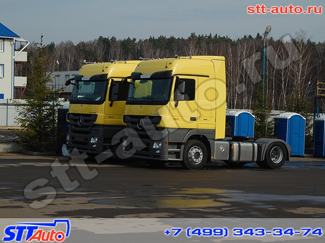 Продажа седельных тягачей Mercedes-Benz Actros 1841 с кабиной Megaspace