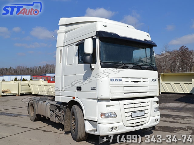 Купить седельный тягач DAF XF105.410 в Москве по системе взаимозачета trade-in и в лизинг