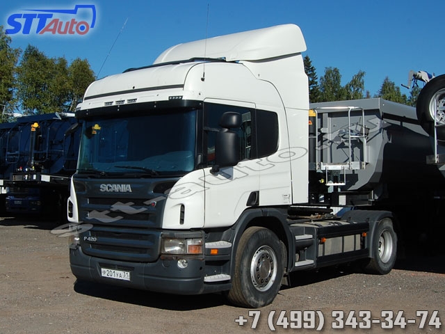 Купить тягач седельный Scania P420 2011 года в лизинг, trade-in
