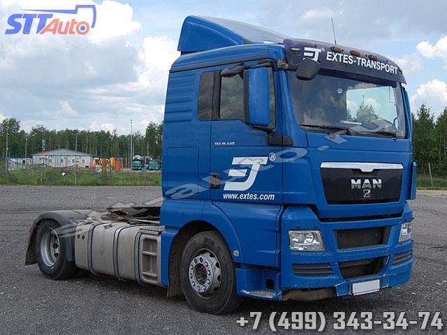 Продажа б/у седельного тягача MAN TGX 18.440 2011 года в Москве в лизинг и trade-in