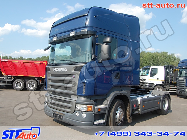 Продажа тягача Scania R420 с кабиной Topline в лизинг, trade-in
