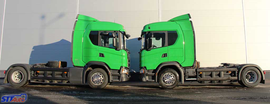 Газовый грузовик Scania